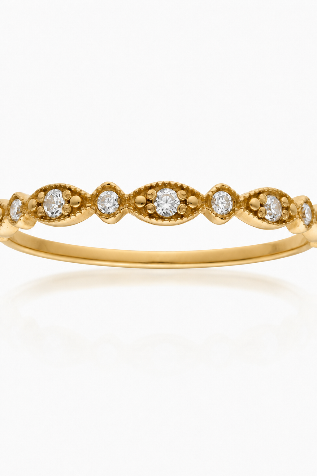 Anillo Cadencia Dorada