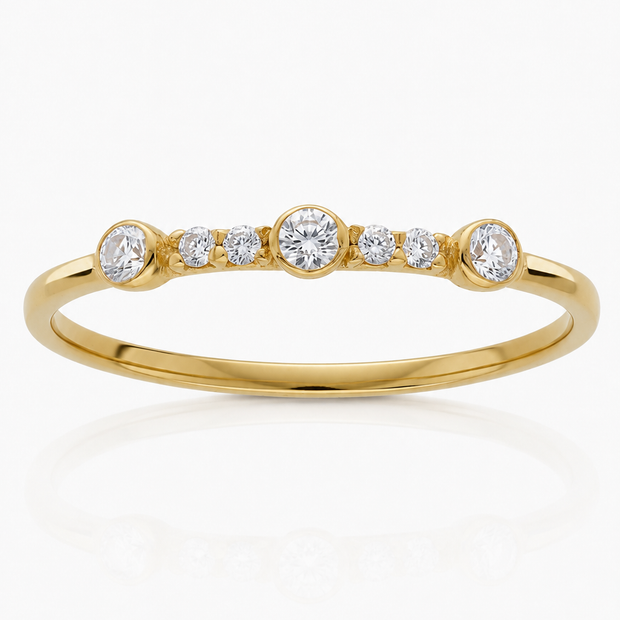 Anillo Constelación Dorada