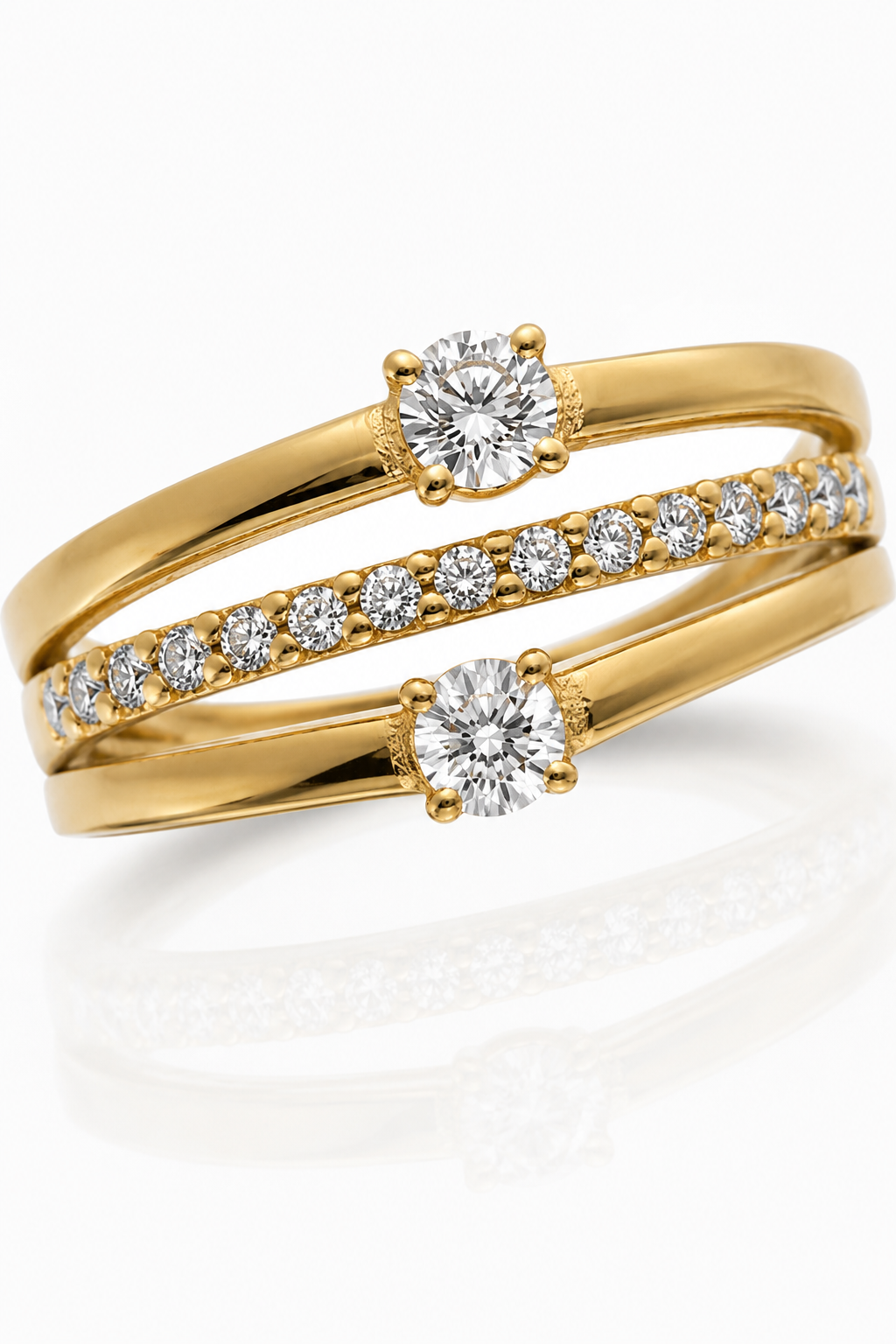Anillo Triple Destello