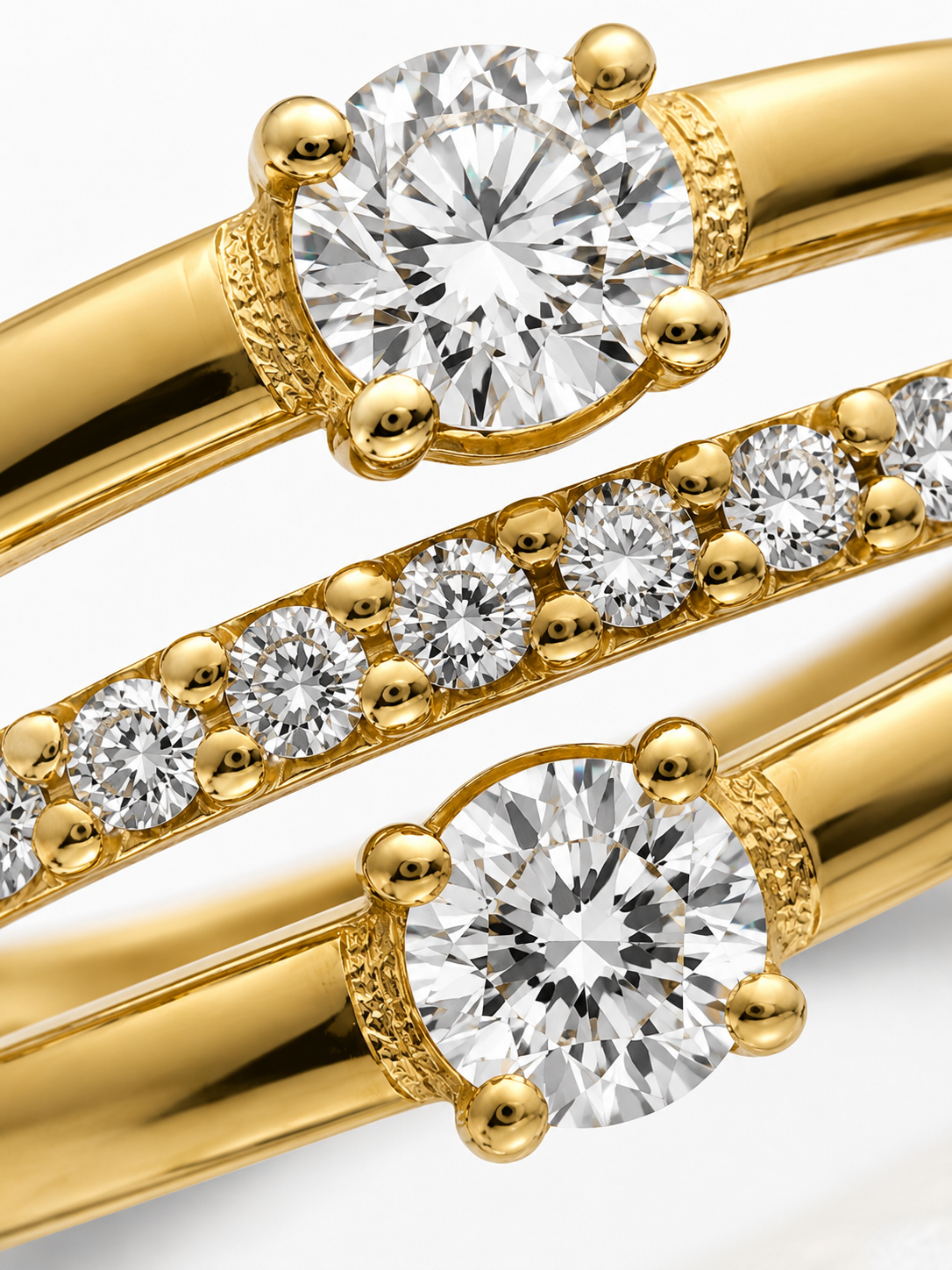 Anillo Triple Destello