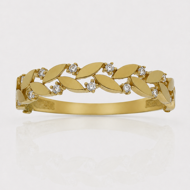 Anillo Laurel de Mallorca - ORO 18K