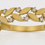 Anillo Laurel de Mallorca - ORO 18K