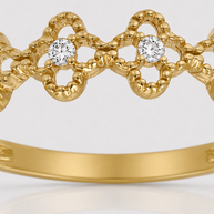 Anillo Encaje de Mallorca - ORO 18K