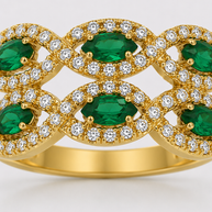 Anillo Esmeralda de Mallorca