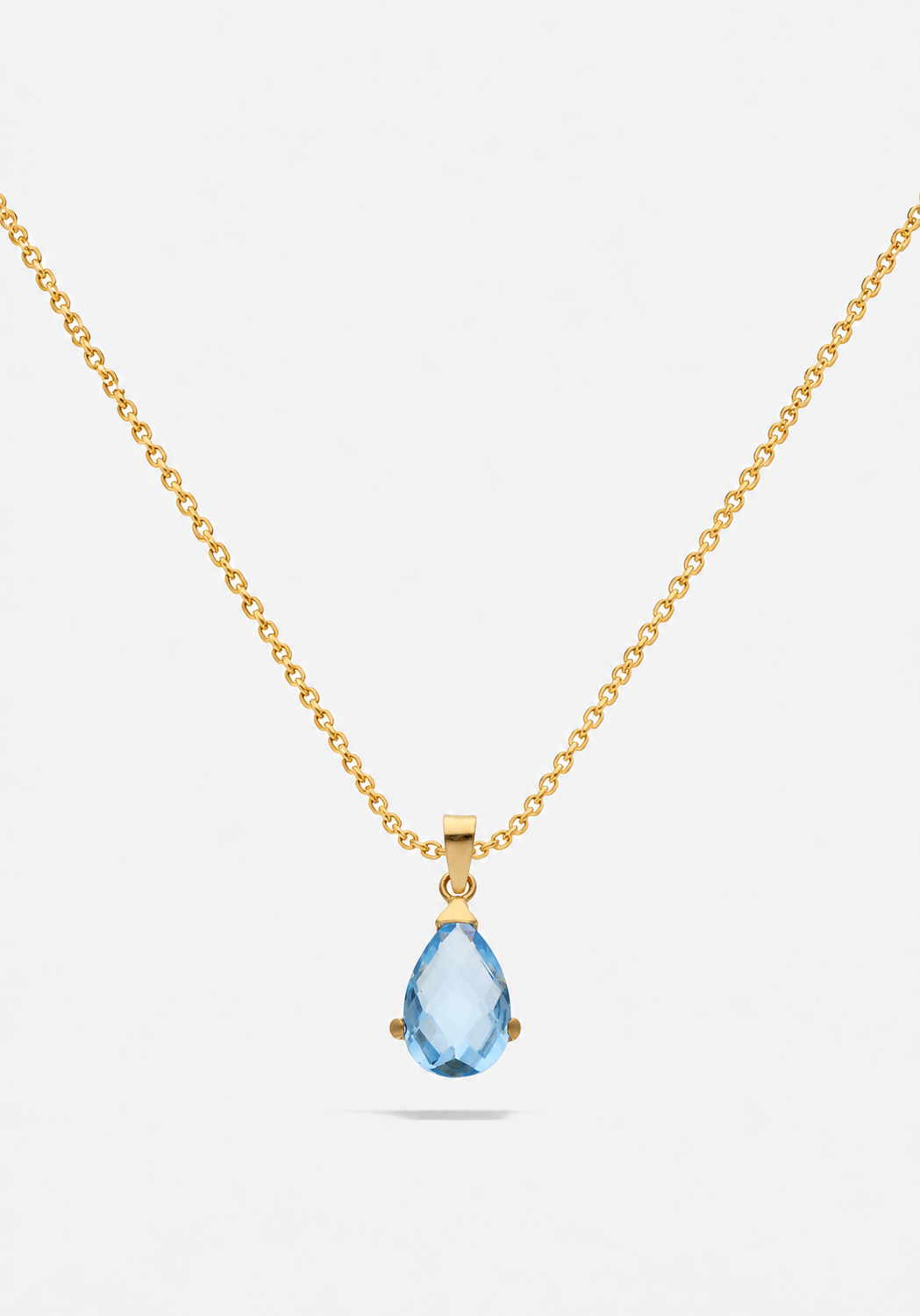 Collar Azul de Menorca - ORO 18K