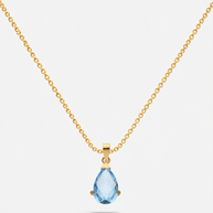 Collar Azul de Menorca - ORO 18K