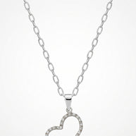 Collar Corazón Calado