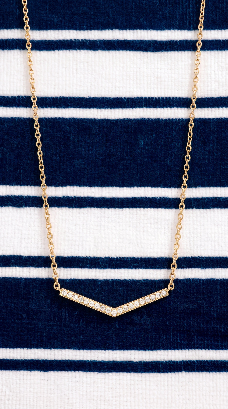 Collar Trazo Dorado - ORO 18K