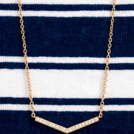 Collar Trazo Dorado - ORO 18K