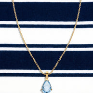 Collar Azul de Menorca - ORO 18K