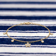 Pulsera Estrella y Destellos