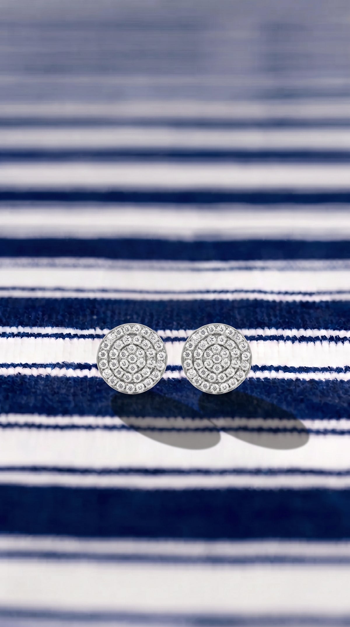Pendientes Halo de Diamantes