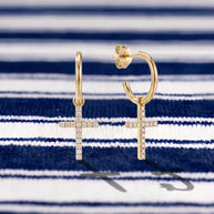 Pendientes Cruz