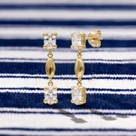 Pendientes Reflejos de Levante - ORO 18K