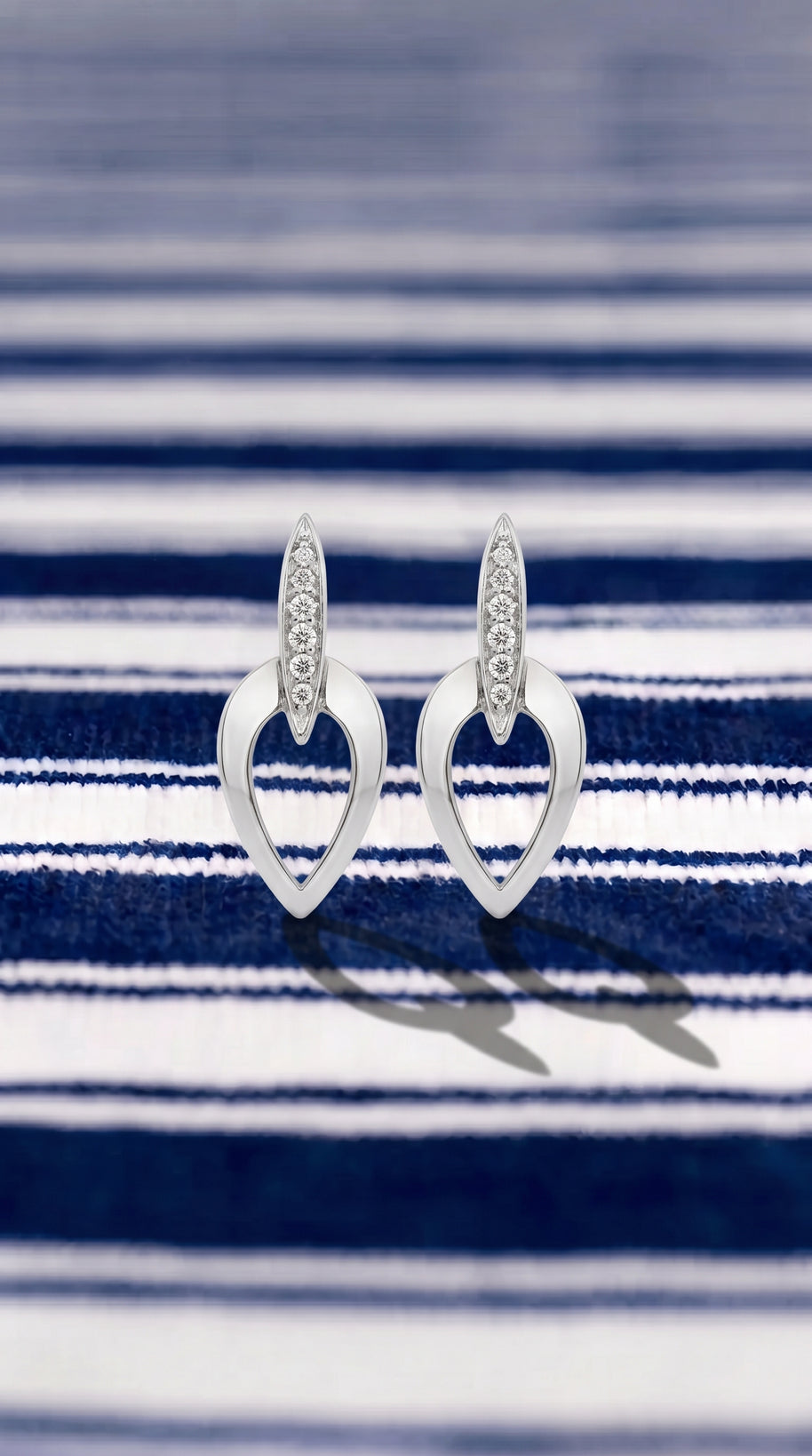 Pendientes Diamante Elipse