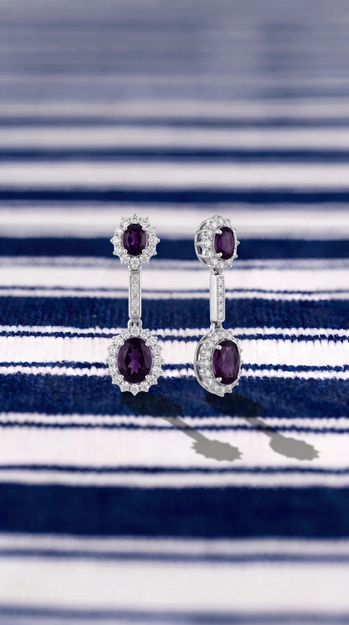 Pendientes Zafiro Imperial