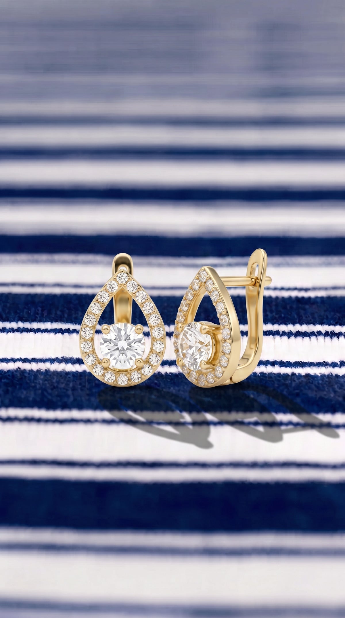Pendientes Gota de Levante - ORO 18K
