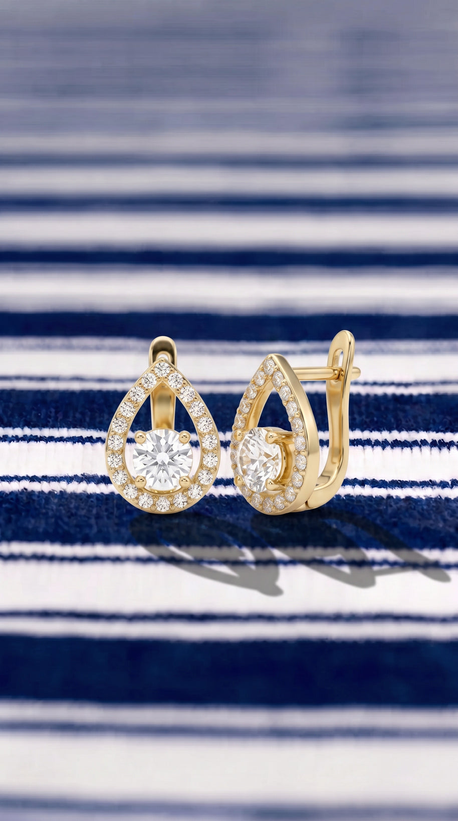 Pendientes Gota de Levante - ORO 18K