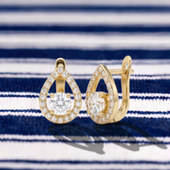 Pendientes Gota de Levante - ORO 18K