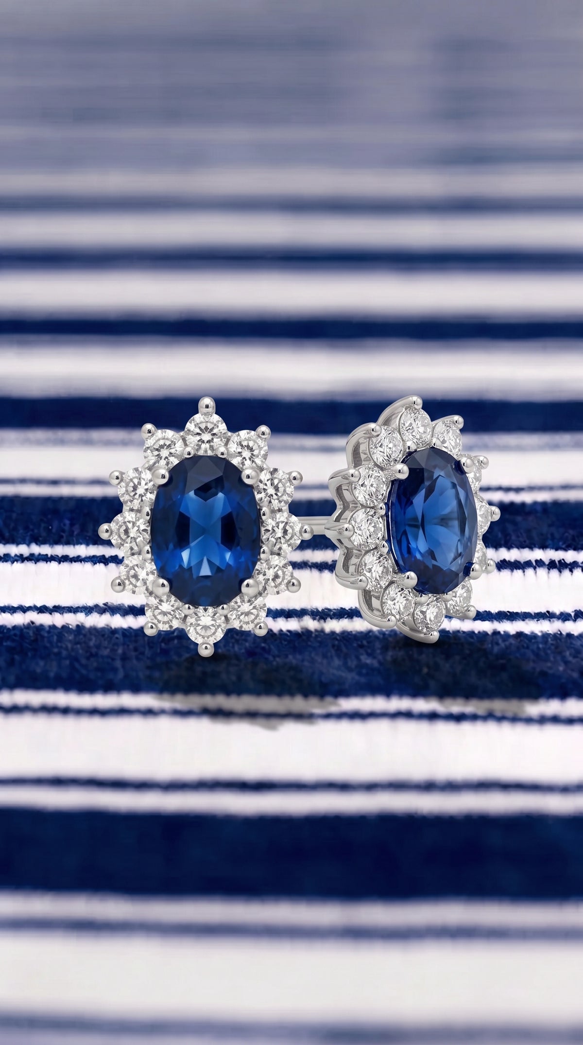 Pendientes Zafiro de Cannes