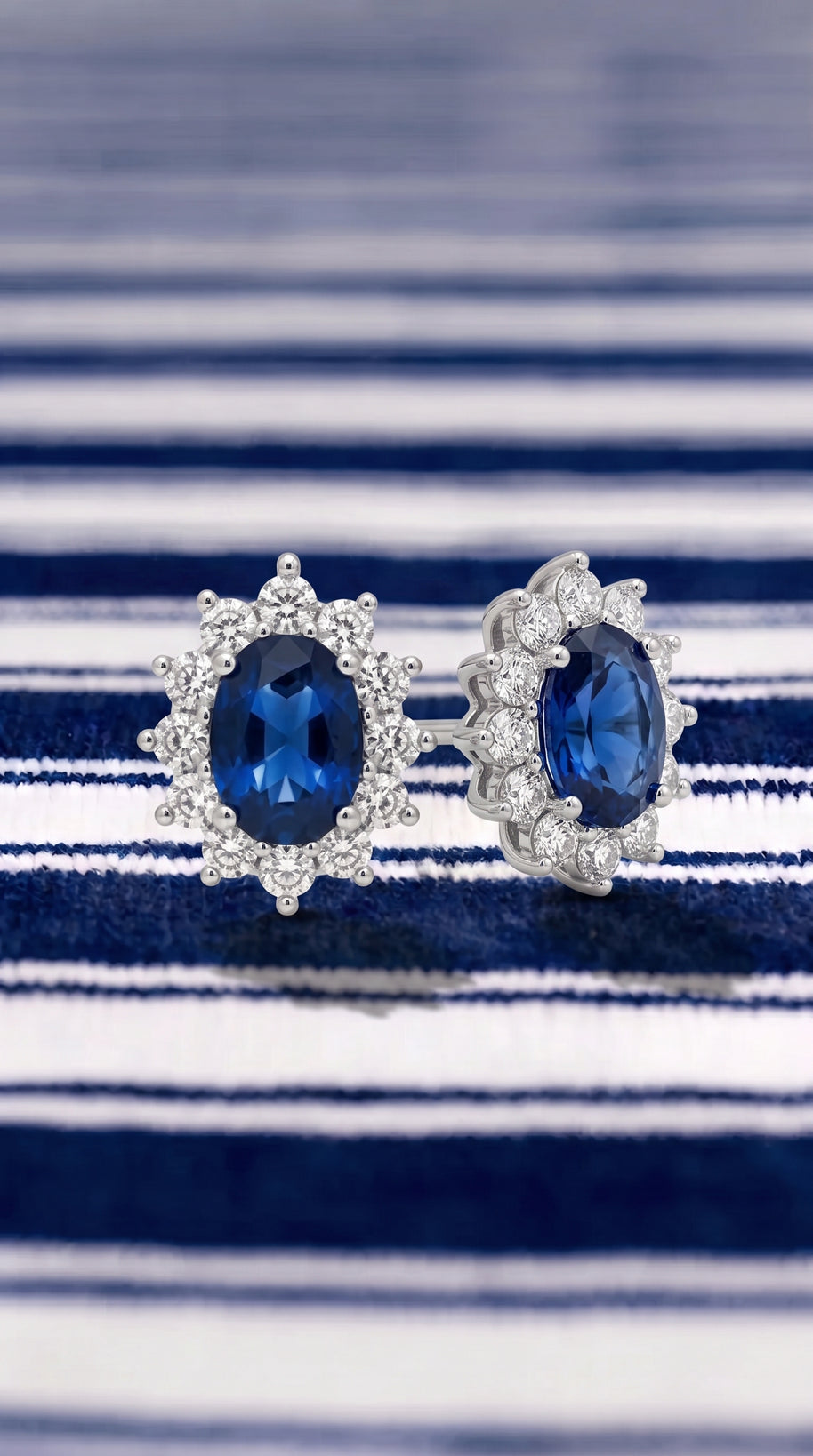 Pendientes Zafiro de Cannes