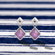Pendientes Malva de Formentera