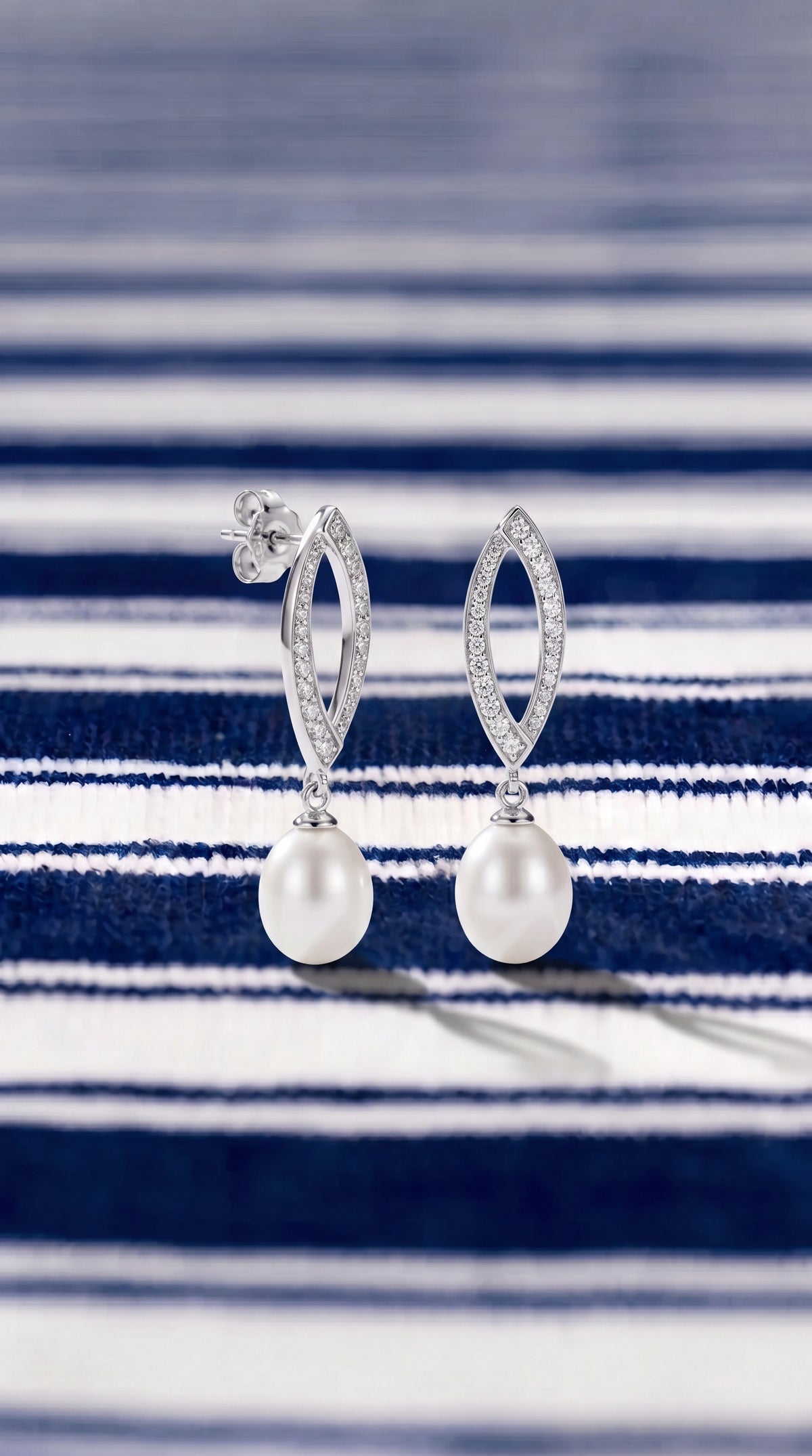 Pendientes Perla Nácar