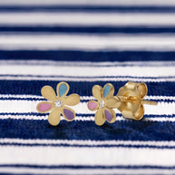 Pendientes Flor Gaudí Multicolor