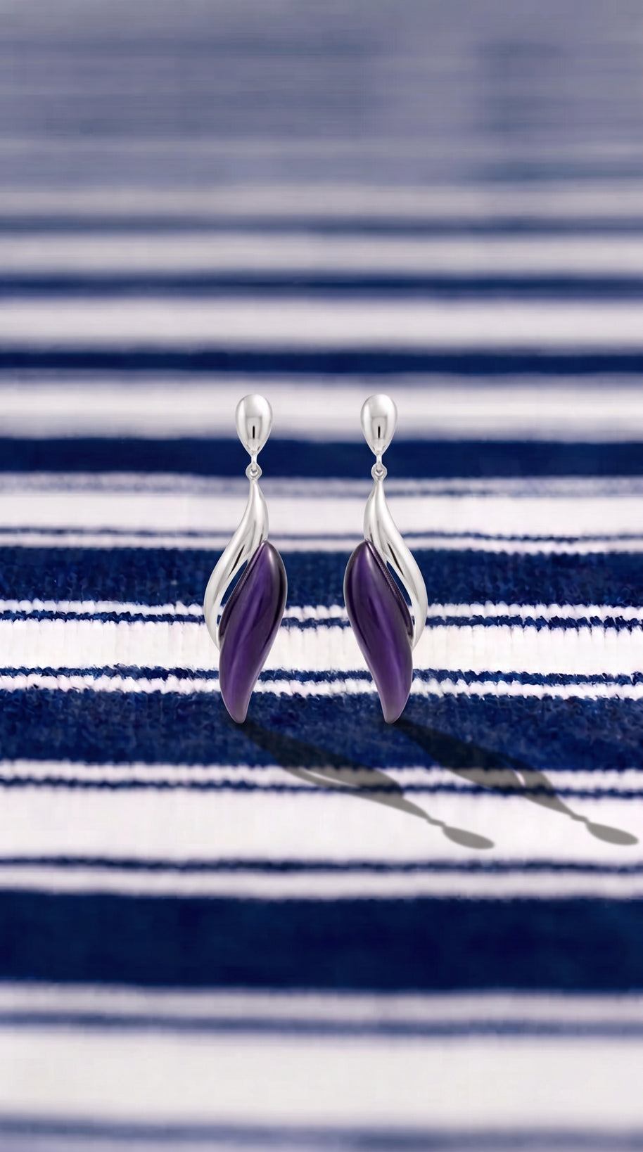 Pendientes Malva de Menorca