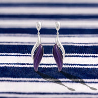 Pendientes Malva de Menorca