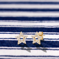 Pendientes Estrella Calada