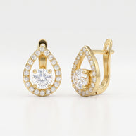Pendientes Gota de Levante - ORO 18K