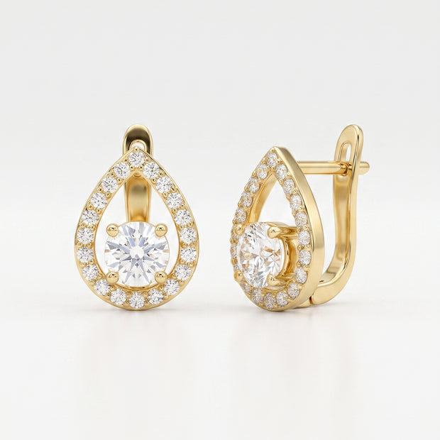 Pendientes Gota de Levante - ORO 18K