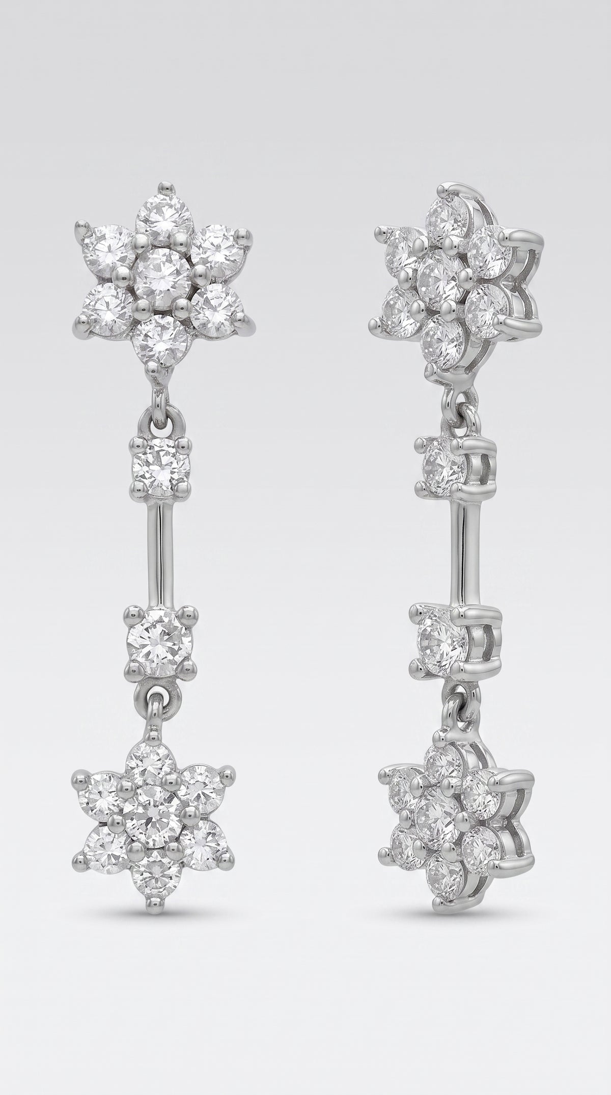 Pendientes Rosetón Doble