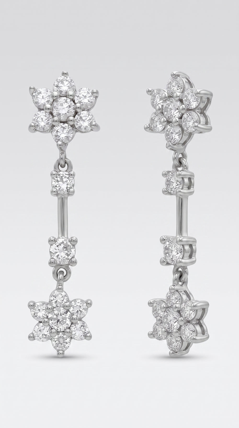 Pendientes Rosetón Doble