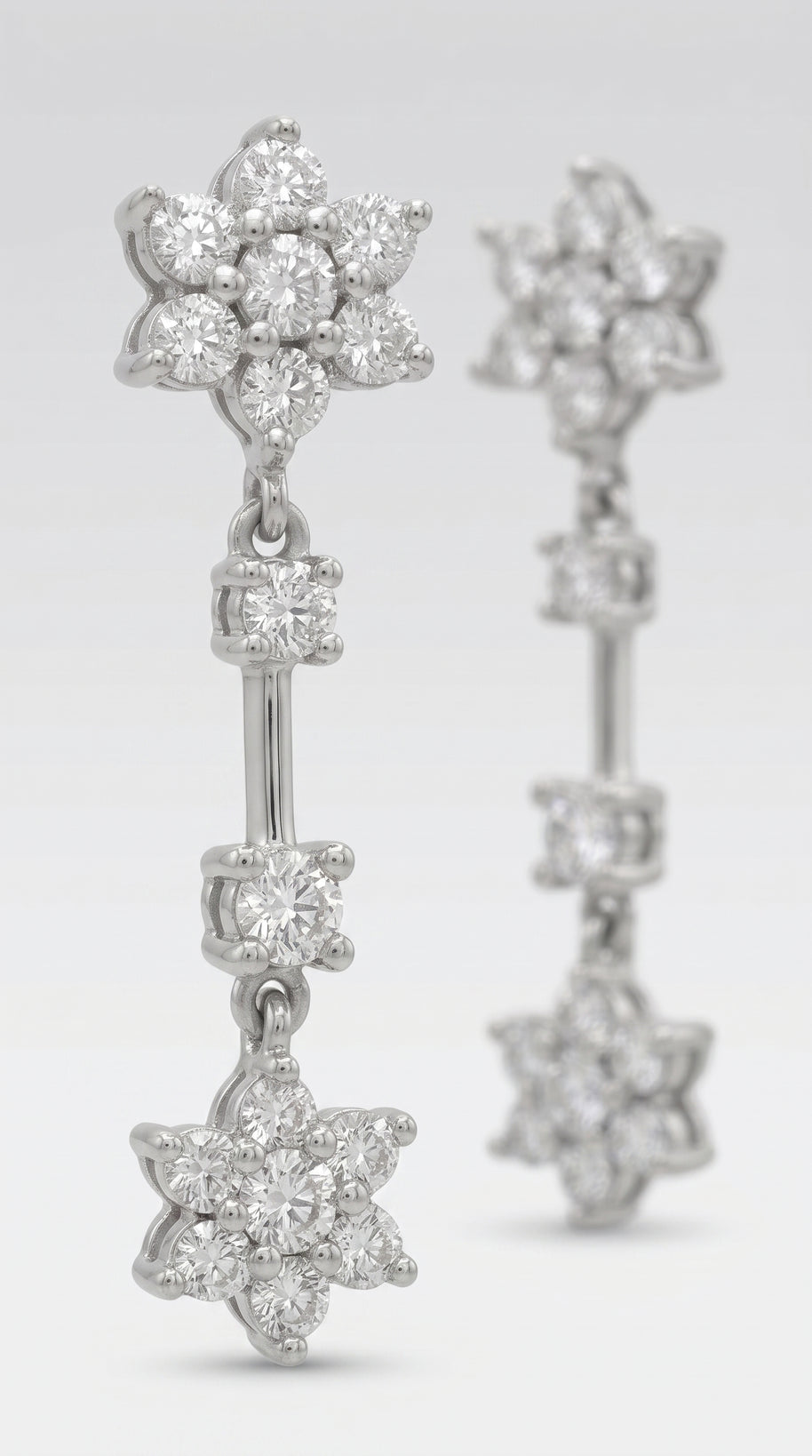 Pendientes Rosetón Doble