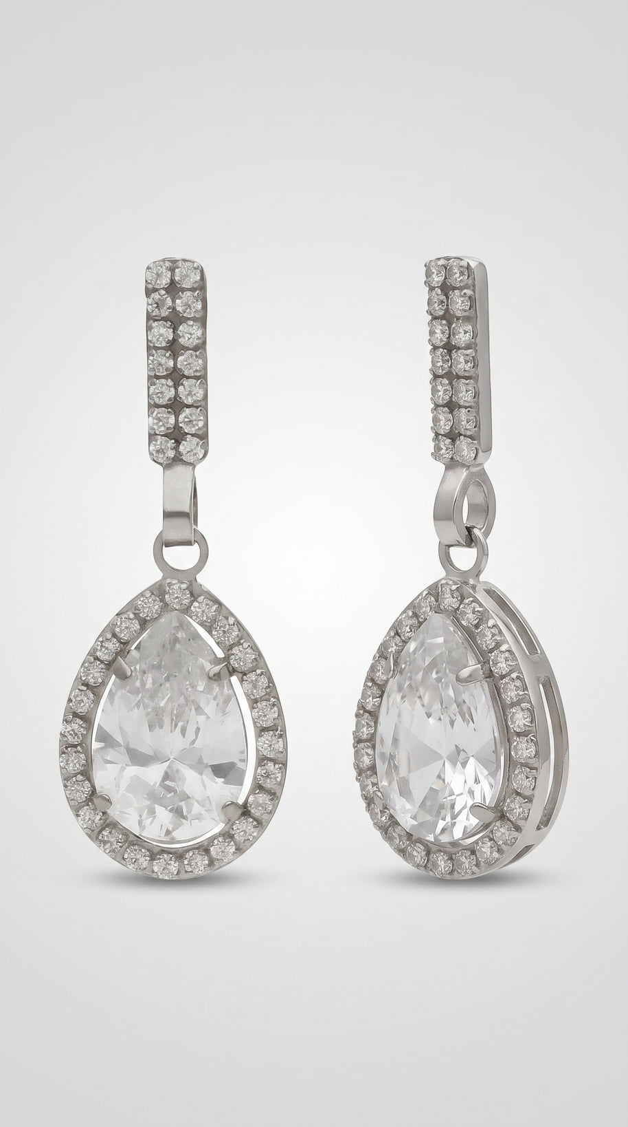 Pendientes Lágrima de Cristal