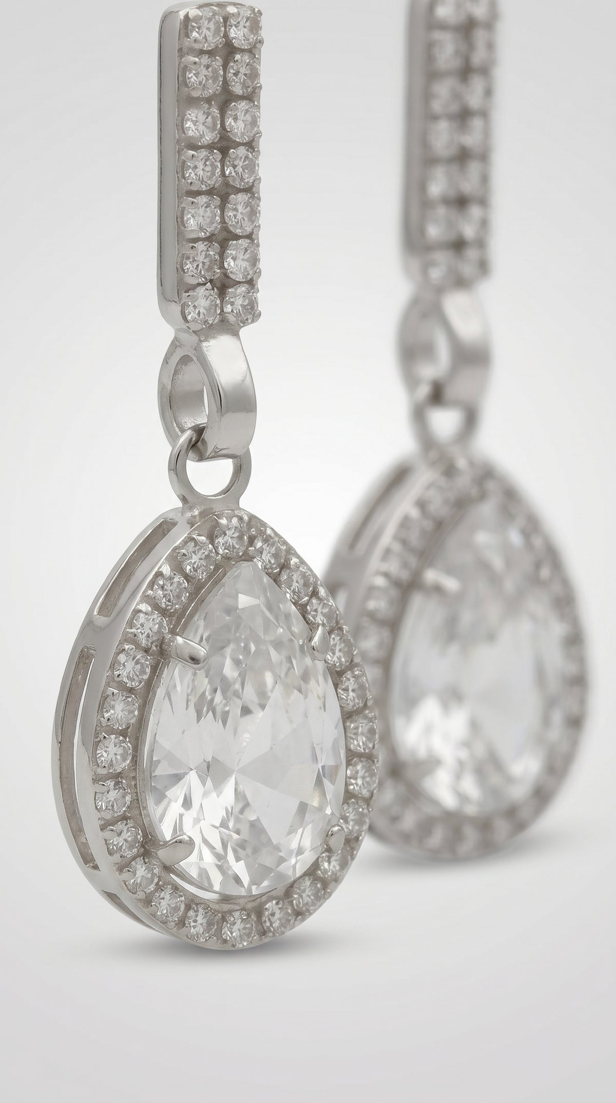 Pendientes Lágrima de Cristal