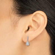 Pendientes Lágrima de Cristal