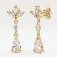 Pendientes Gota de Alborán - ORO 18K