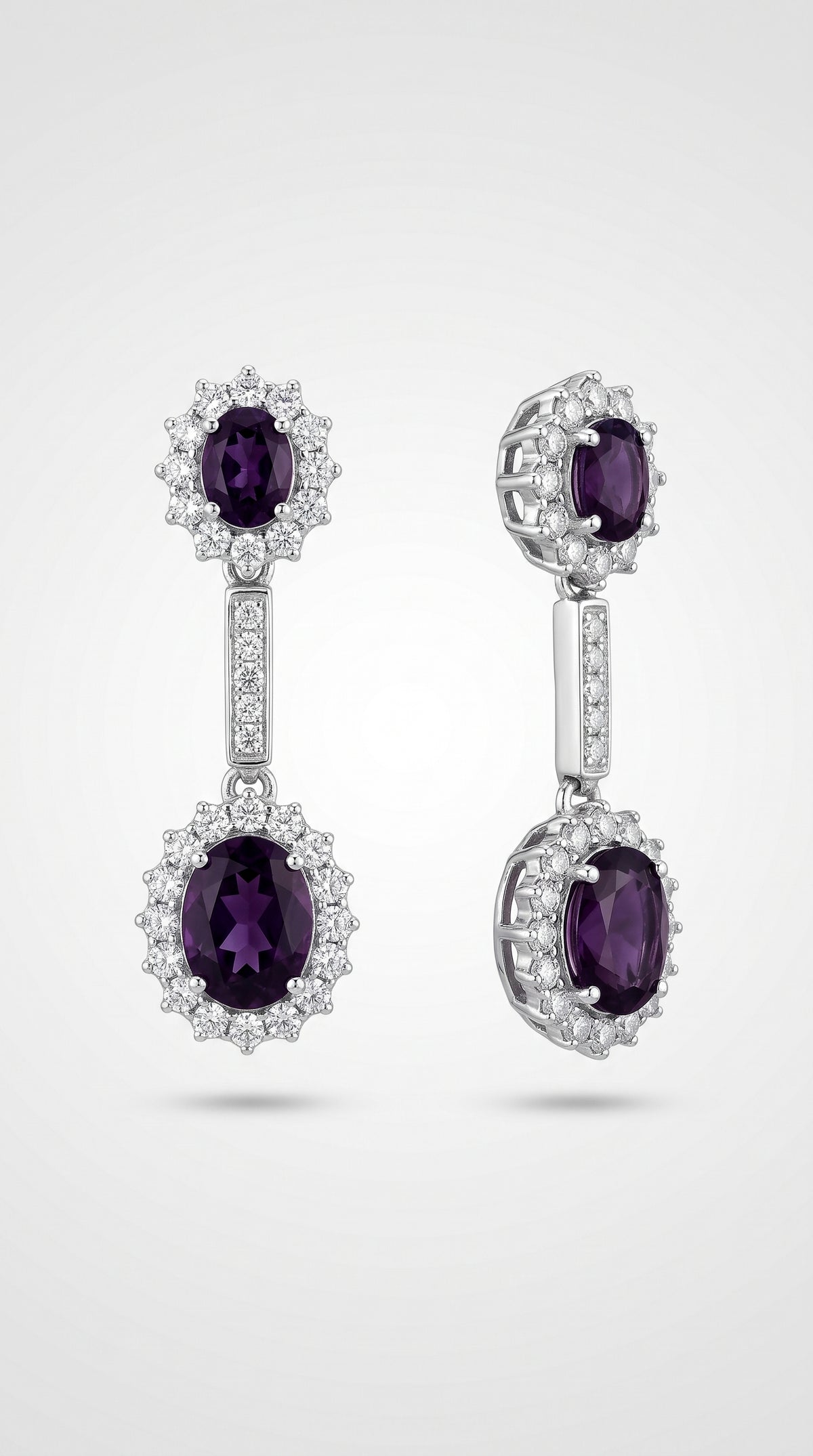 Pendientes Zafiro Imperial
