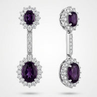 Pendientes Zafiro Imperial