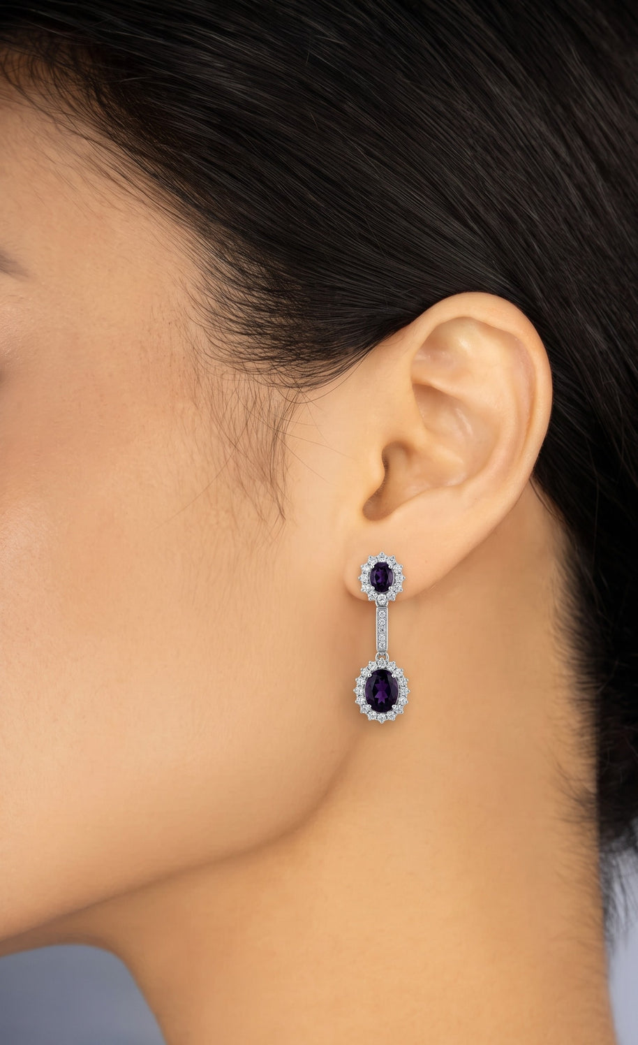 Pendientes Zafiro Imperial
