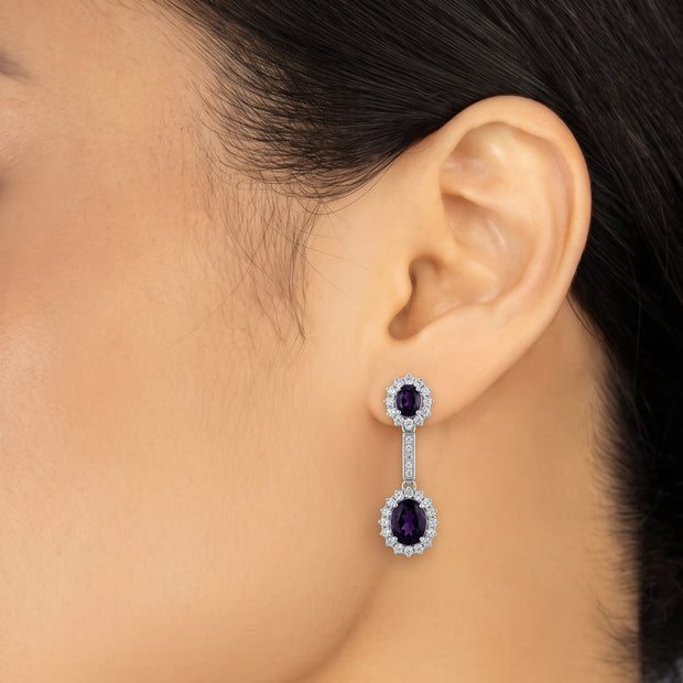 Pendientes Zafiro Imperial