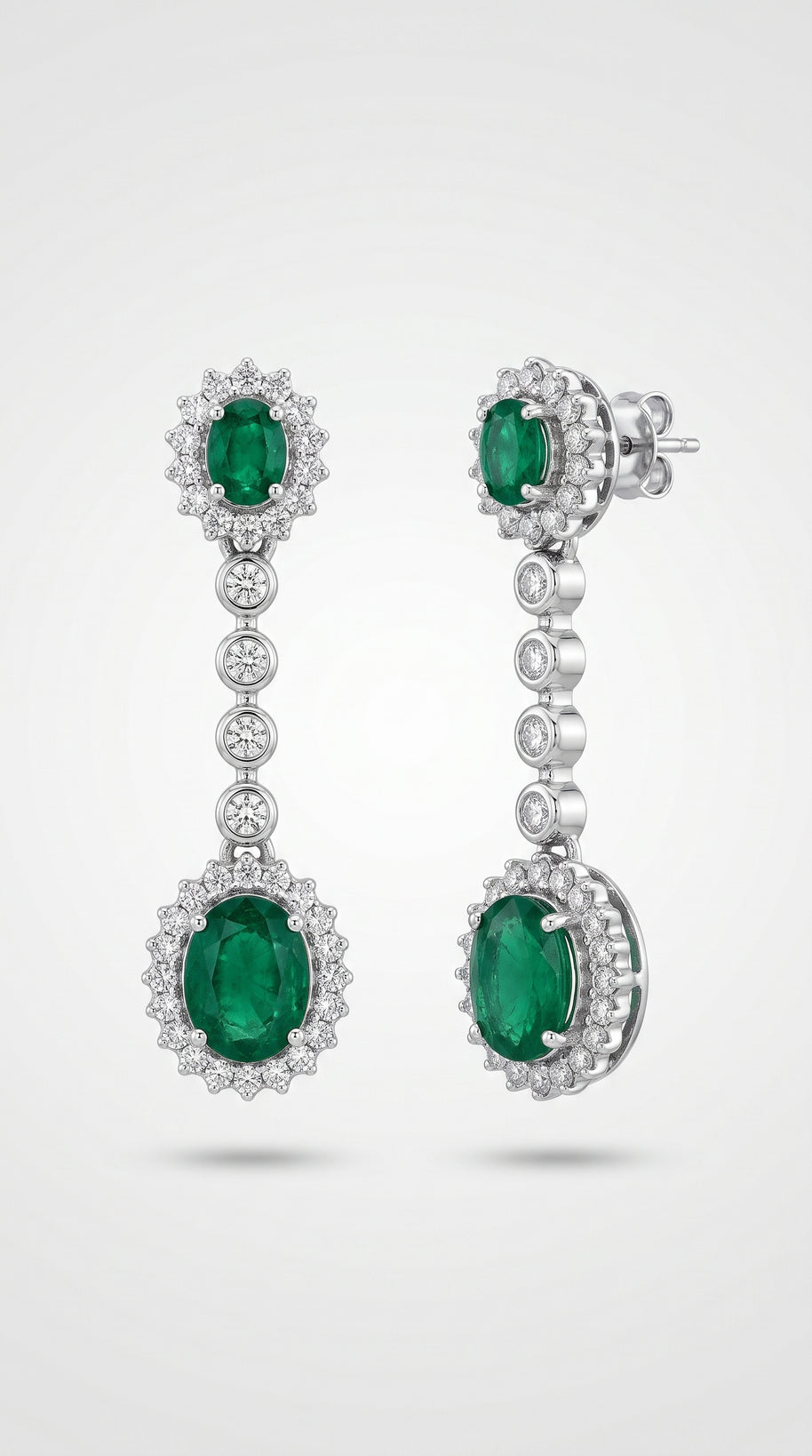 Pendientes Esmeralda Royale