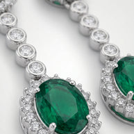 Pendientes Esmeralda Royale