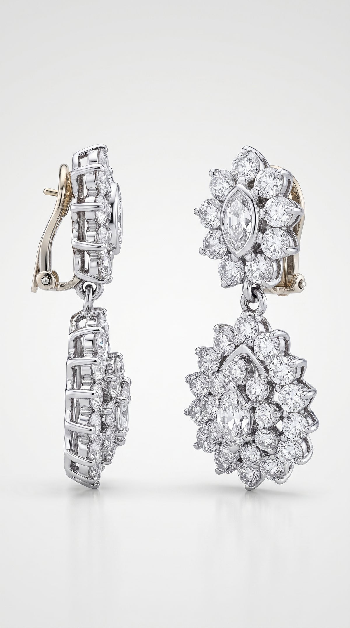 Pendientes Flor de Cristal