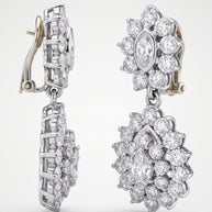 Pendientes Flor de Cristal