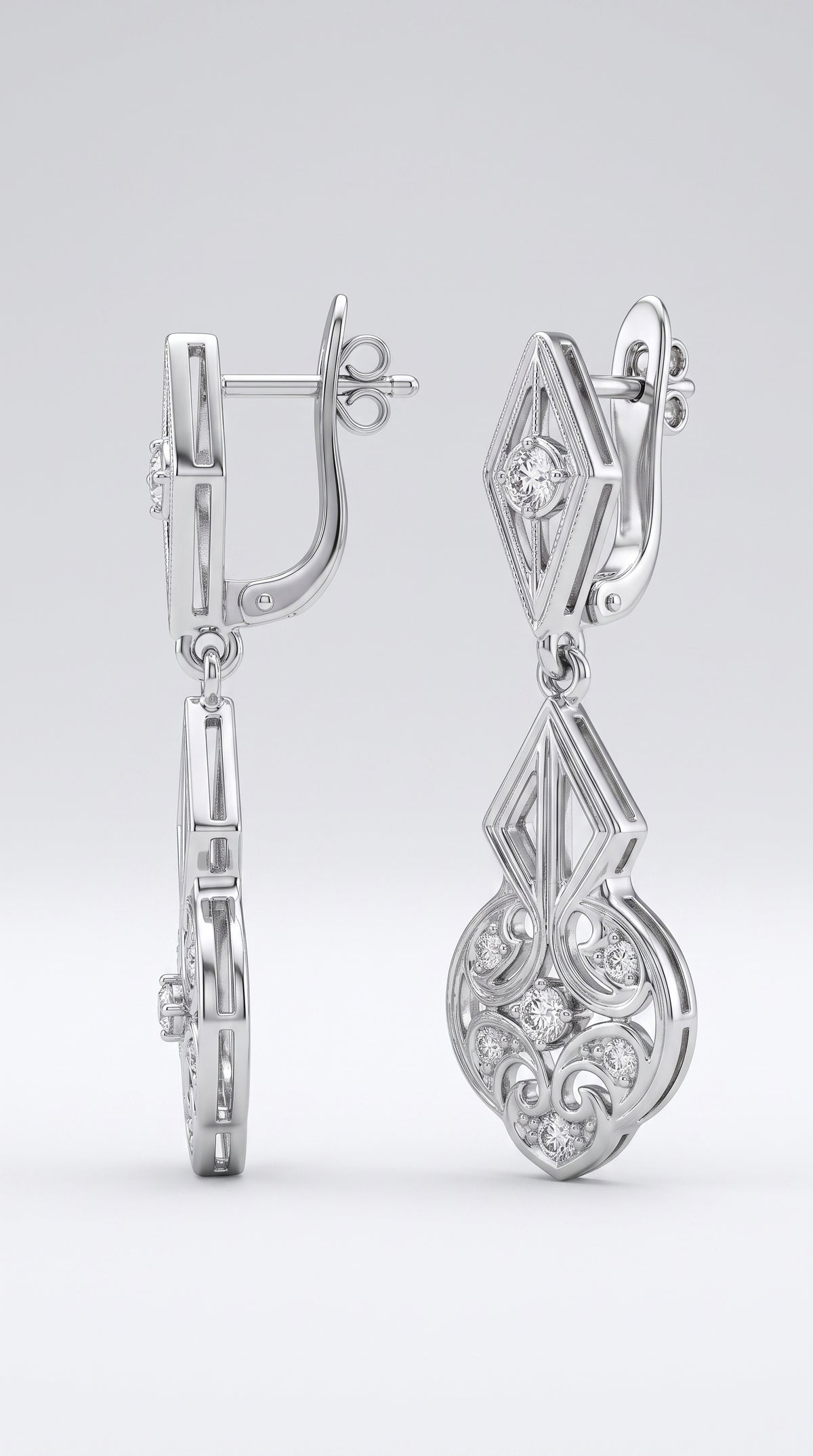 Pendientes Arabesco de Luz