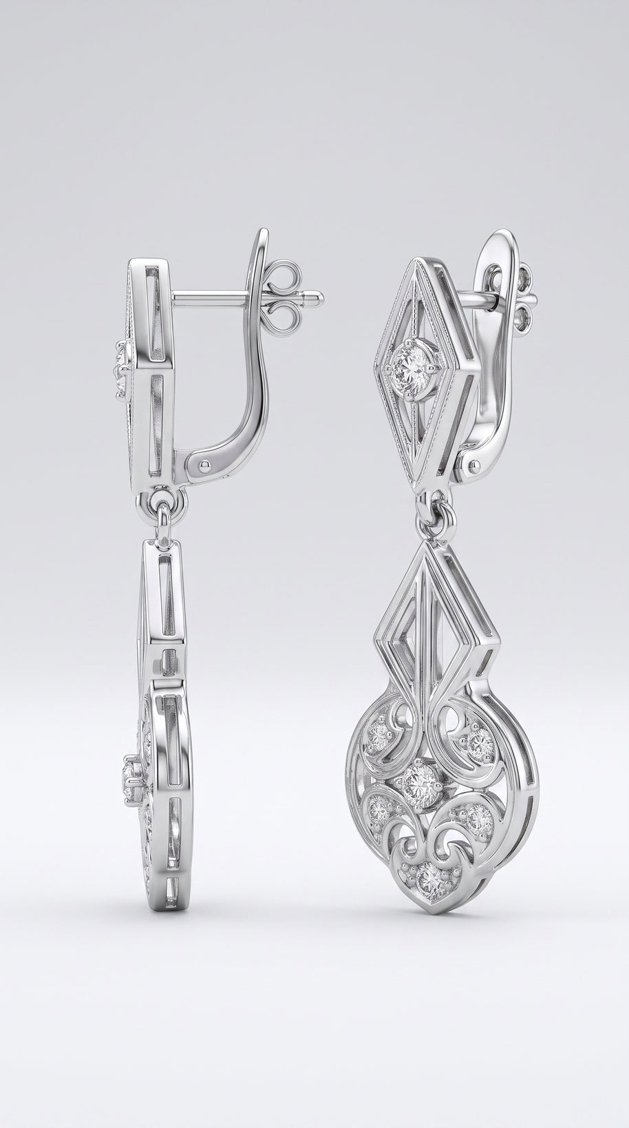 Pendientes Arabesco de Luz
